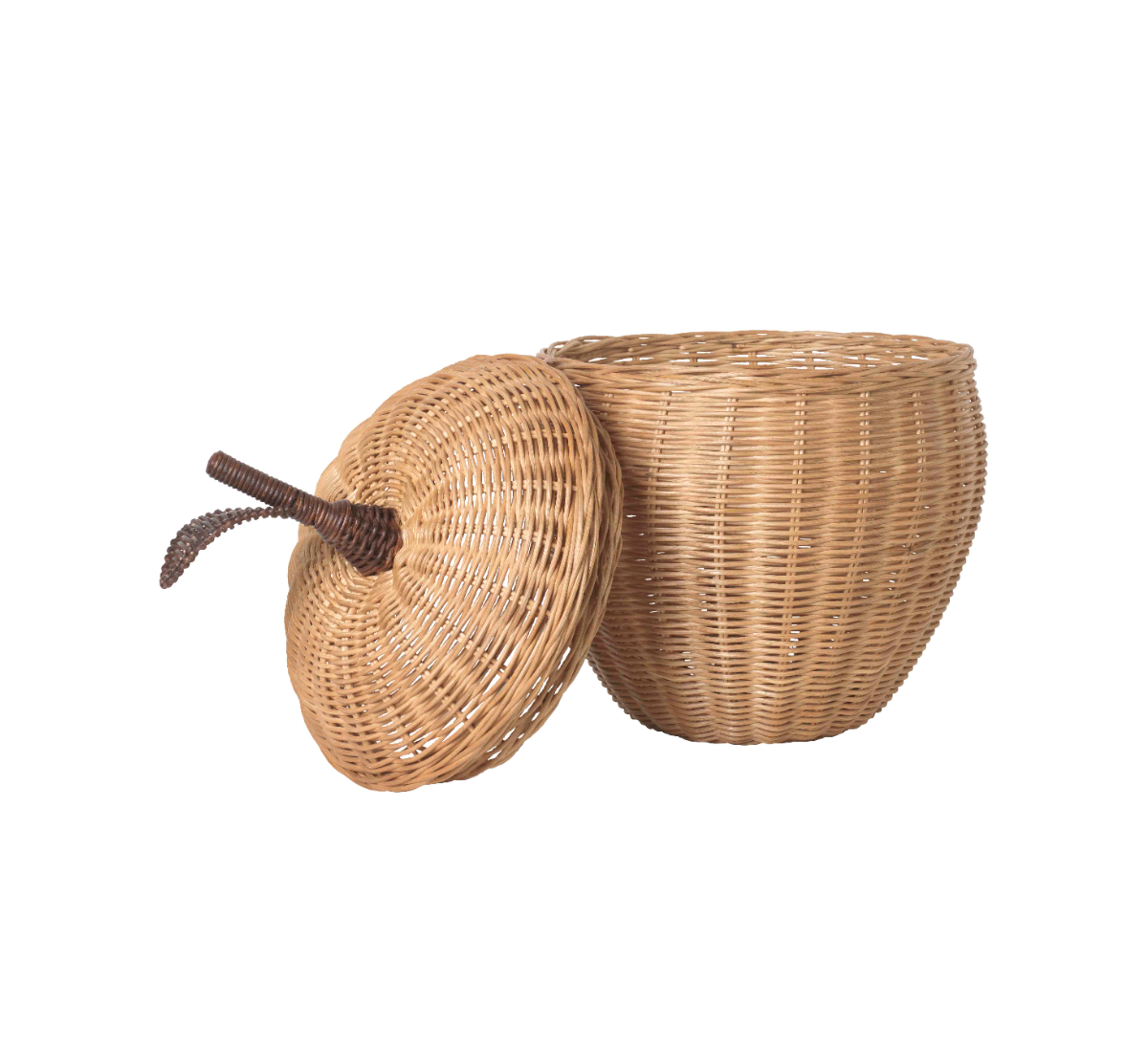 Корзина APPLE Natural Ferm Living, стоимость 7 900 руб.  Фотография 3